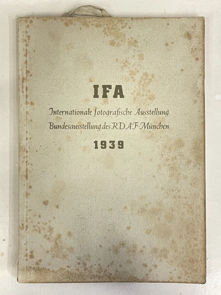 Reichsbund Deutscher Amateur-Fotografen IFA 1939, Photography , Fotografie, - Bild 1 von 1