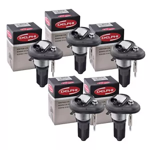 Set of 5 Delphi Ignition Coil GN10114 For Chevrolet GMC Isuzu Hummer 02-08 - Picture 1 of 4