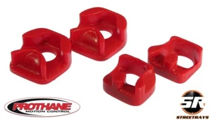 Prothane 8-1907 Front & Rear Motor Mount Inserts For 94-97 Honda Accord (Red) - Picture 1 of 1