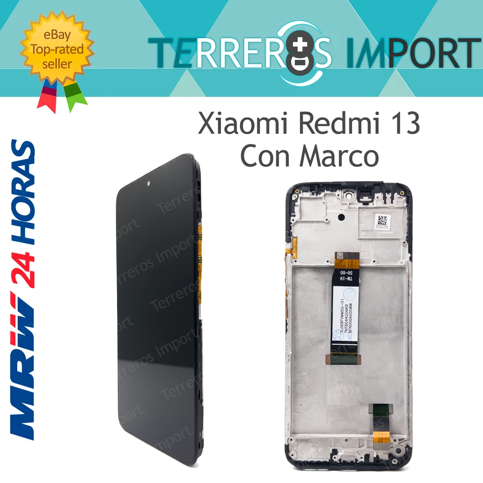 Pantalla Completa Display LCD Original Self Xiaomi Redmi 13 Con Marco