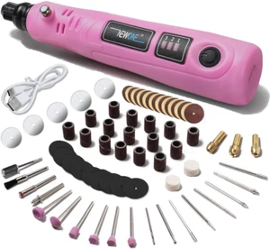 Mini Cordless Rotary Tool Kit,3.6V Small Rechargeable Rotary Kit with 86 Accesso - Picture 1 of 12