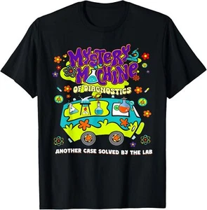 Mystery Machine of Diagnostics Lab Week 2025 Med Lab Tech T-Shirt - Picture 1 of 4