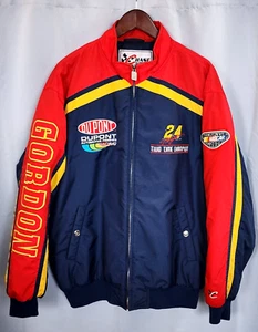 Vintage 90's NASCAR Chase Jeff Gordon Men's MEDIUM Jacket - Picture 1 of 9