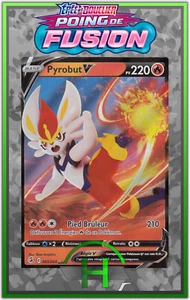 Pyrobut V - EB08:Poing de Fusion - 043/264 - Carte Pokémon Française Neuve - Picture 1 of 1