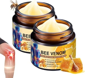 Bienengift Gelenkcreme, 2 Stück Bienengiftsalbe, Bee Venom Joint Relief Gel, ... - Bild 1 von 7