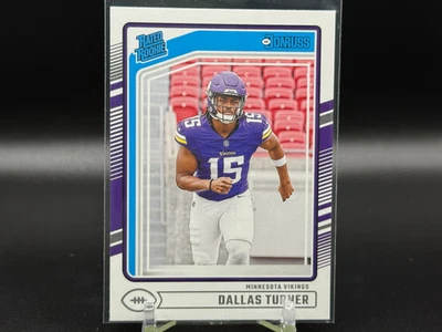 🔥 2024 Panini Donruss - Dallas Turner Rated Rookie RC #331 🔥 - Image 1 of 2