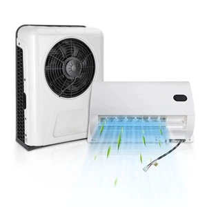 24V / 12V Split Air Conditioner 12000BTU For RV Bus Truck Caravan Camper Cooling - Picture 1 of 10