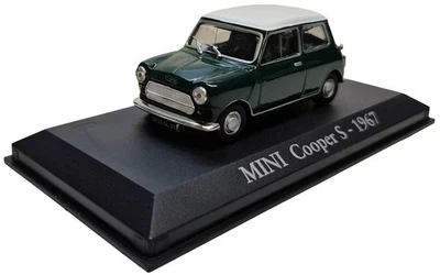 Austin Mini Cooper S - 1967 - Green, 1:43 Scale Diecast Model - Image 1 of 4