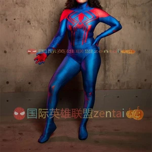 Nuovo costume donna Spider-Man 2099 cosplay tuta Halloween body (no maschera) - Foto 1 di 5