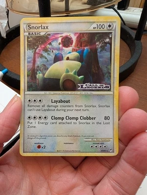 Pokemon  Call of Legends Stamped Prerelease Promo Snorlax  33/95 - Image 1 of 4