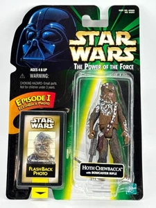 Star Wars POTF Hoth Chewbacca Flashback Photo Bowcaster Rifle Kenner 1998 MOC - Picture 1 of 8