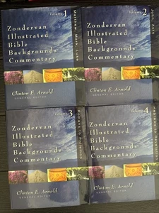 Zondervan Illustrated Bible Backgrounds Commentary New Testament 4 Vols HC 1-4 - Picture 1 of 6