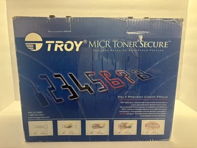 Tóner Troy Micr 02-18944-001 genuino nuevo OEM sellado caja abierta Foto 1 de 3