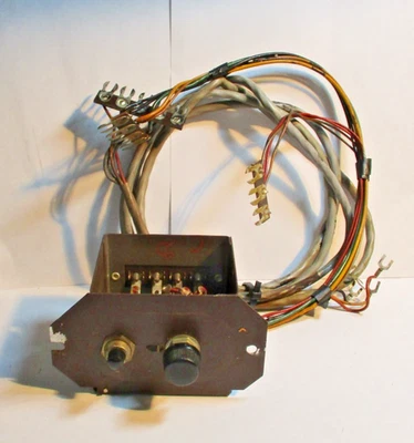 Rowe AMI Jukebox JAN Volume Control & Miscellaneous Hook Up Wires - Image 1 of 2