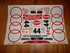 planche d'autocollant AUDI QUATTRO ( 25x35 cm) - Picture 1 of 1