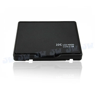 JJC black 2.5 inch pop up LCD screen protector hood cover for Canon Nikon Sony - Image 1 of 4