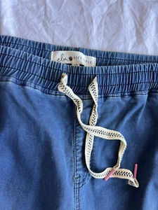 Elm LIFESTYLE soft Cotton blend Knit Denim Jeans Joggers (stretch Pull-on) - Foto 1 di 4