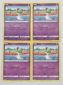 POKEMON TCG Chilling Reign RALTS x4 4x Juego Común #059/198 Paquete Nuevo Casi Nuevo! - Imagen 1 de 1