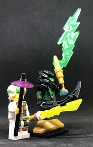 NINJAGO LEGO NINJA LLOYD ©  + MORRO GHOST GREEN EVIL 307 - Picture 1 of 6