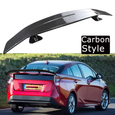 For Toyota Prius Hatchback 46'' Carbon Style Car Rear Trunk Spoiler Wing Lip Foto 1 de 4