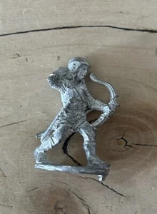 Citadel Ral Partha Elf Archer Games Workshop Fantasy Metallfigur 1984 unbemalt - Bild 1 von 3