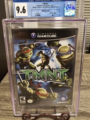 SEALED Nintendo Gamecube TMNT MOC CGC Graded 9.6A++ Sealed Graded Not VGA | WATA - Image 1 of 4