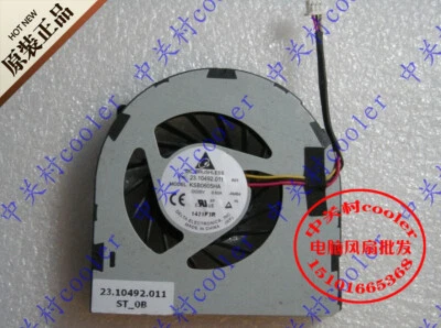 For Nidec P/N: 23.10492.001 A01 G60X05MS4Aj 52T101 5V0.45A fan 3-Pin - Image 1 of 2