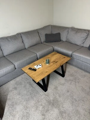 Handmade modern coffee table - Image 1 of 4