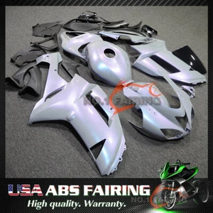 Blue Purple Chameleon Grey Fairings Kit Body Cowl For Kawasaki Ninja ZX 6R 07-08 - Bild 1 von 11