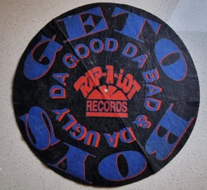 GETO BOYS RAP-A-LOT LP SLIPMAT VINTAGE 90s Vinyl SCARFACE BUSHWICK WILLIE D RARE - Picture 1 of 2