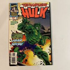 The Rampaging Hulk #1 (1998, Marvel Comics)  Comic Book