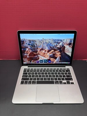 Apple Macbook Pro Retina 13” 2015 2.7GHz i5 8GB RAM 256GBSSD  macOS Sonoma 2024 - Image 1 of 4