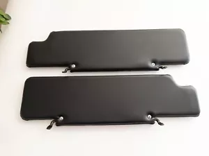 NEW 2 piece of BLACK Sunvisor Sun Visors for Land Rover "Defender" 1983-2012 - Picture 1 of 9