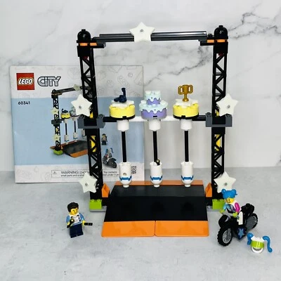LEGO City Stuntz: The Knockdown Stunt Challenge - 60341 - 100% Complete - Image 1 of 2