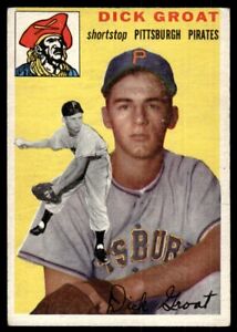 1954 Topps Set Break Dick Groat Pittsburgh Pirates #43