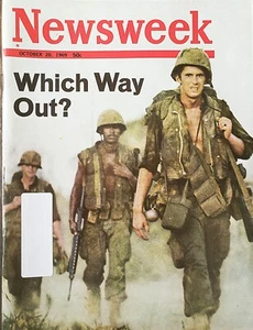 Vietnam NEWSWEEK Magazine October 20 1969 Which Way Out? of Vietnam - Picture 1 of 6