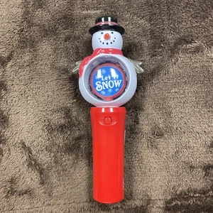 Coolites Frosty The Snow Man Let It Snow Light Up Toy Spinner 6” Rare!! - Picture 1 of 9