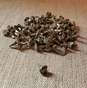 Lot of 96 1/2" Unique Decorative Upholsterers Tacks - Picture 1 of 5