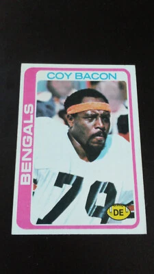 1978 Topps - #135 Coy Bacon-Football-FREE SHIPPING - Image 1 of 3