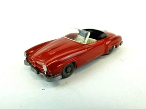 Wiking 250 / 2 D Mercedes 190 SL Cabrio rot von 1959/61 1:87 (O) - Picture 1 of 5