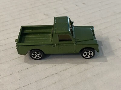 Corgi Juniors Whizz Wheels Green Metallic Land Rover Pick Up Truck - Image 1 of 4