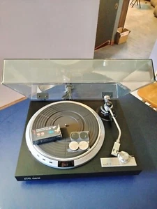 JVC QL-A7 Direct Drive Turntable-Serviced-New Caps, Shure Cart. w/New Stylus - Picture 1 of 21