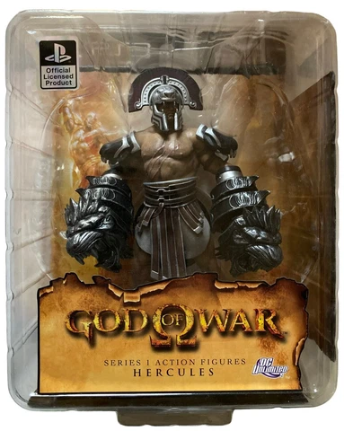 DC Unlimited God of War Sony PS3 Series 1 Hercules Action Figure NEW 2010 Cover