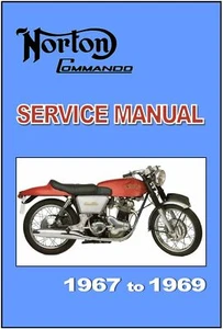 NORTON Workshop Manual Commando 750 1968 & 1969 MKI MKII FACTORY Service Repair - Picture 1 of 4