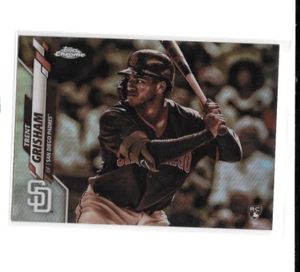 Trent Grisham 2020 Topps Chrome RC Rookie Sepia Refractor #101 - Picture 1 of 1