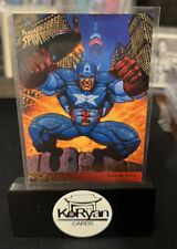 1995 Fleer Ultra Spider-Man Teams Up #112 "Captain America"