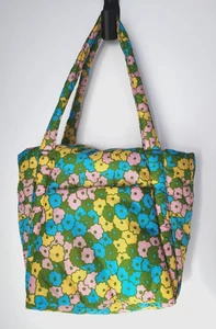 Baggu Puffy Mini Tote Flowerbed NWT - Picture 1 of 16