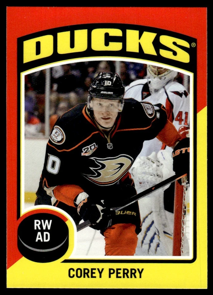 2014-15 O-Pee-Chee Stickers Corey Perry Anaheim Ducks #ST-95 - Image 1 of 2