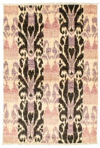 Traditional Hand-knotted Wool Oriental Carpet 4'2" x 6'3" Area Rug - Picture 1 of 9