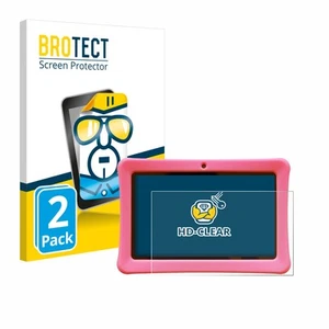 2x Screen Protector for Contixo Kids 7" Tablet Clear Protection Film - Afbeelding 1 van 7